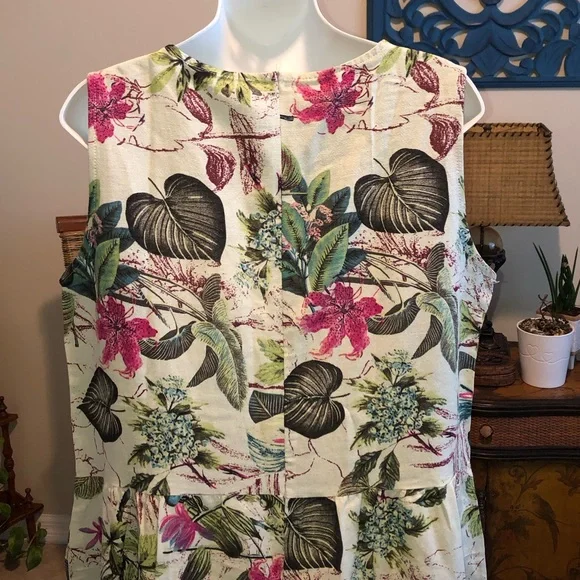 Zanzea L Oversized Tropical Jumpsuit - Picture 4 of 12